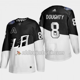 Män Ishockey Los Angeles Kings tröja Drew Doughty 8 Adidas 2020 Stadium Series Authentic